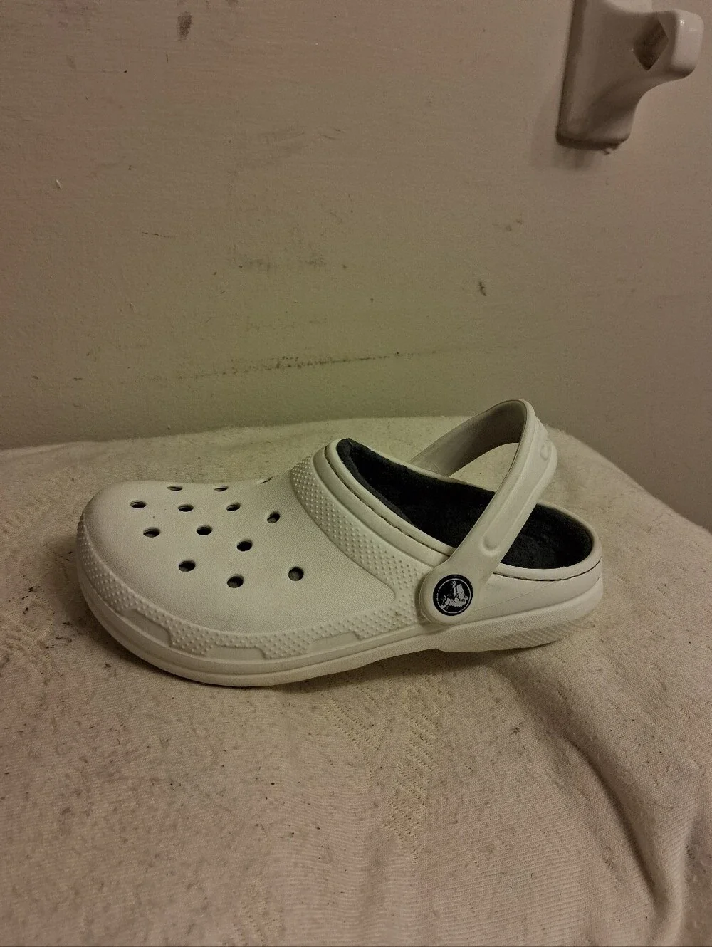 Crocs Kids Classic Clog - White Size J 2 Boys Girls Clean